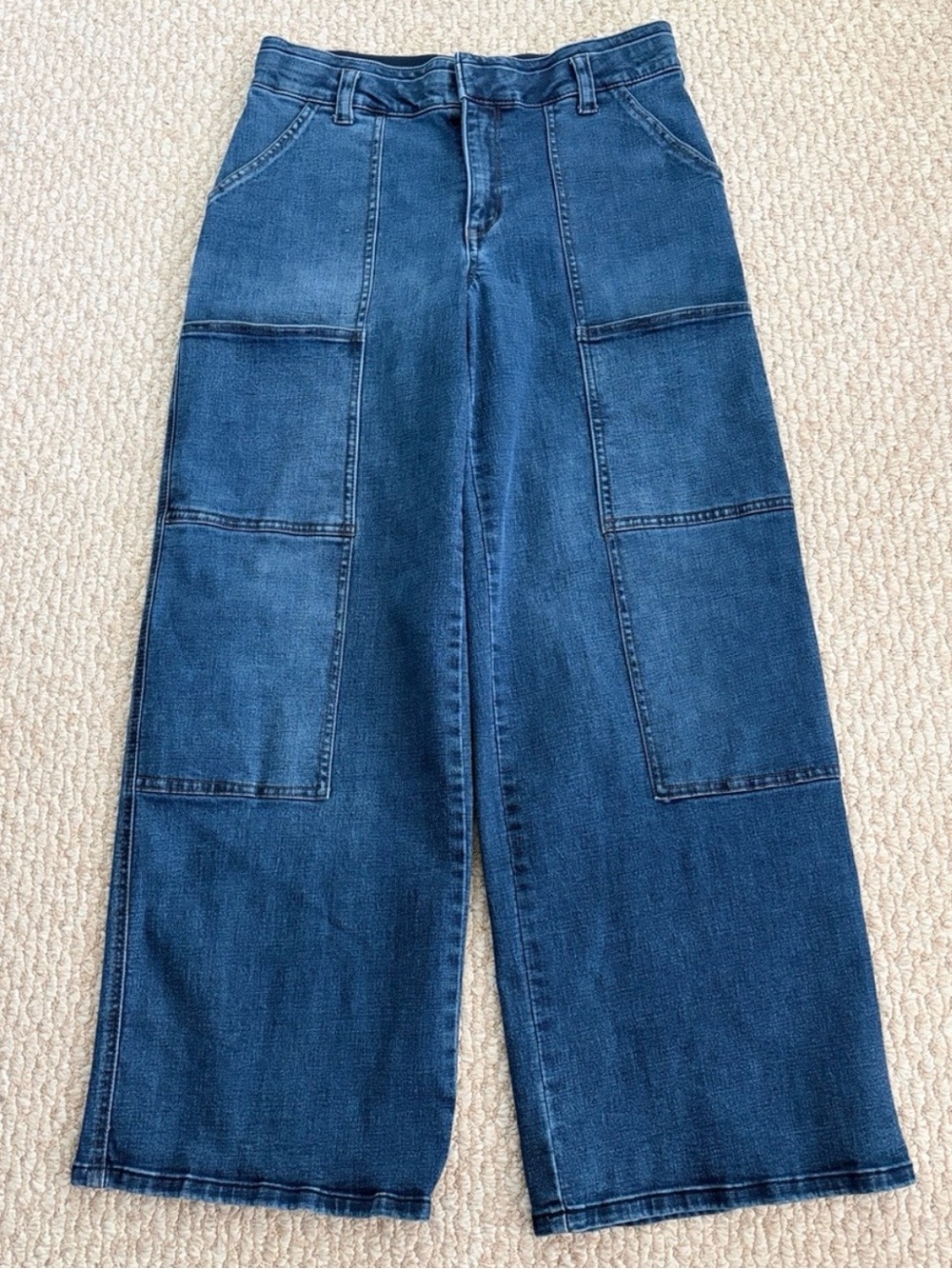 Democracy Ab Solution Wide Leg Cargo Jean